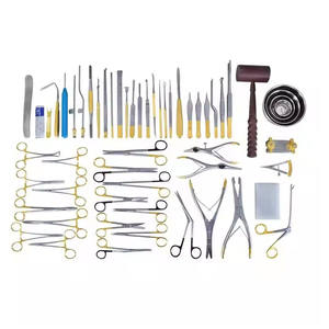 Ensemble d'instruments de rhinoplastie de 57 pièces, instruments chirurgicaux ORL, ensemble d'instruments pour chirurgie nasale - Product Image 1