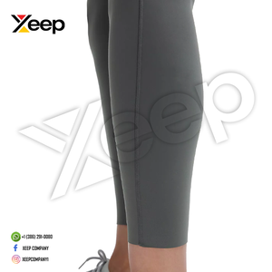 Leggings d'entraînement pour femmes, couleur unie, toucher frais, résistants à l'abrasion, respirants, séchage rapide, extensibles dans quatre directions, soutien optimal, taille haute - Product Image 6