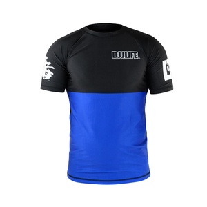 Wholesale Custom logo Printed Men's Upf50+ Quick Dry Gym <b>Compression</b> <b>Shirts</b> Blank Rash Guard - Product Image 1