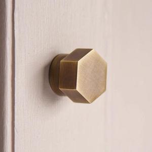 Poignées de porte et de placard en laiton de haute qualité, 100 % laiton, écologiques, résistantes à la rouille, modernes - Product Image 6