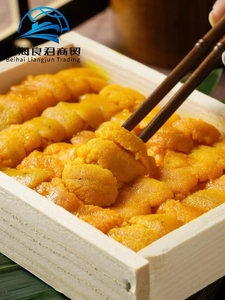 Oursin comestible frais Roe pour les enfants emballés dans une boîte - Product Image 3