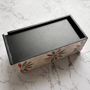 Caja de pañuelos con diseño de flor de nácar colorida para regalar en ocasiones especiales, decoración del hogar, uso en mesa y sala de estar - Product Image 3