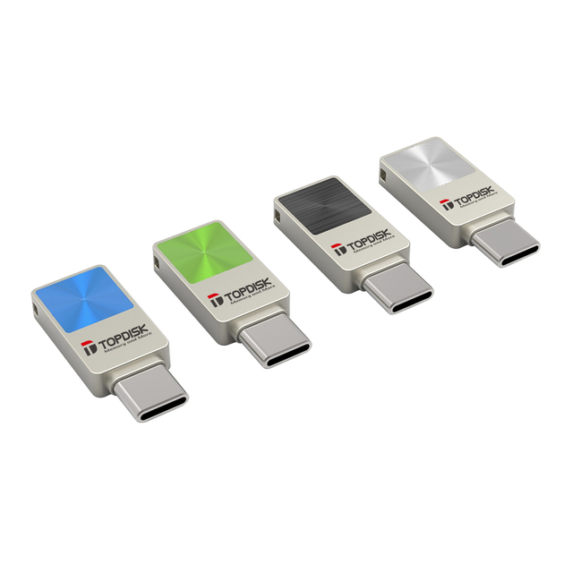 Custom MC06 Mini Metal USB Flash Memory Drive Bulk 3.1 Type-C 16/32/64/128GB Capacity USB 3.0 Interface with Custom Logo