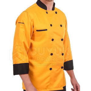 Veste de chef culinaire légère, respirante, extensible, tenue de cuisine professionnelle, équipement de cuisson à manches longues - Product Image 4