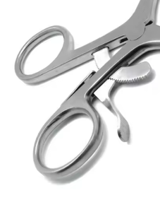 Retractor Weitlaner de 5.5 Pulgadas, Punta Roma, 3x4 Puntas, Instrumentos Quirúrgicos Veterinarios de Acero Inoxidable, Certificación CE Clase I, 3 Años de Garantía - Product Image 4