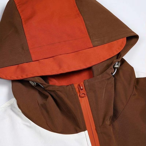 Chaqueta Cortavientos de Poliéster para Hombre, con Capucha, a Prueba de Viento, para Uso en Exteriores, con Cierre y Logotipo Personalizado al por Mayor - Product Image 6