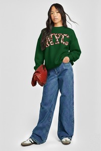 Customized Heavyweight Fleece Reversible Stand Oversized Solid Women's Sweatshirt Front Custom Eco-Friendly Quick Dry 100% - Product Image 2