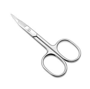 Ciseaux à cuticules personnalisés avec logo, prix de gros, ciseaux à ongles de beauté de haute qualité, en acier inoxydable courbé, durables - Product Image 2