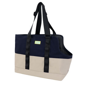 Sac de transport pour chien en toile 2-en-1 personnalisé OEM du Vietnam, respirant, pour l'été, sac à bandoulière pour petits animaux, portable pour les voyages - Product Image 1