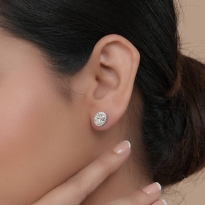 Boucles d'oreilles ovales en diamant de laboratoire, 1,81 carat total, couleur E-F, qualité VVS2, boucles d'oreilles classiques en diamant pour femmes, différentes tailles - Product Image 3