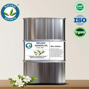 Huile essentielle de jasmin biologique (Jasminum grandiflorum) naturelle, distillée à la vapeur, pour usage cosmétique et parfumerie, provenant d'Inde - Product Image 3