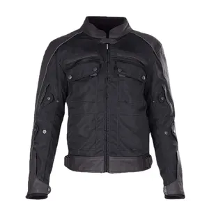 Chaqueta de montar de invierno para hombres, abrigo cálido personalizado para esquí, caza, ropa caliente, Bod de algodón informal negro