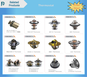 <b>Thermostat</b> Temperature Regulator 1830256C93 1830120C2 1818703C1 for DT466E DT530E Engine Construction Machinery Parts - Product Image 4