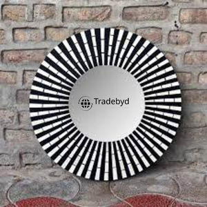 Marco de Fotos Decorativo Creativo Premium con Incrustaciones de Hueso y Acabado Brillante, Diseño Elegante Hecho a Mano por Tradebyd - Product Image 3