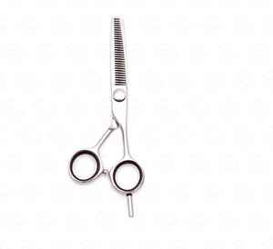 High Quality 6" Right-Handed Hair Thinning Scissors Stainless Steel <b>Barber</b> Shears Sharp <b>Blade</b> Long Handle for Professional Use - Product Image 4