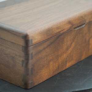 Caja de Almacenamiento de Madera Minimalista con Tapa para Decoración del Hogar - Product Image 4