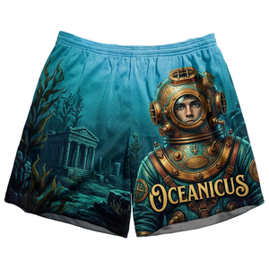 Shorts de basket-ball pour hommes de haute qualité, en maille solide, séchage rapide, respirants, best-sellers, matériau personnalisé, couleur personnalisée - Product Image 1