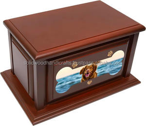 Urne en bois pour cendres d'animaux de compagnie, urnes funéraires en bois pour cendres de chat et de chien, urnes commémoratives à bas prix - Product Image 4