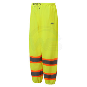 Pantalones de Trabajo Cómodos y Seguros, Tela Reflectante de Alta Visibilidad, Material Ligero y Transpirable, Color y Talla Personalizables - Product Image 3