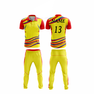 Uniformes de Cricket con Logotipo y Nombre Personalizados, Suministro de Fábrica OEM, Producción Rápida, Envío Global, Uniformes Deportivos - Product Image 4
