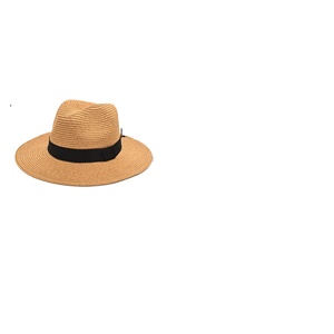 Sombrero Fedora de Paja con Logotipo Personalizado al por Mayor, Nuevo Diseño, Ala Corta, Estilo Trilby, Panamá, para Hombres, Mujeres, Unisex, Verano - Product Image 3