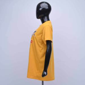 T-shirt jaune à manches courtes pour homme 100 % coton, chemise personnalisée de l'Ordre de l'Étoile d'Orient, vêtements de fraternité et de sororité brodés, haut confortable - Product Image 3