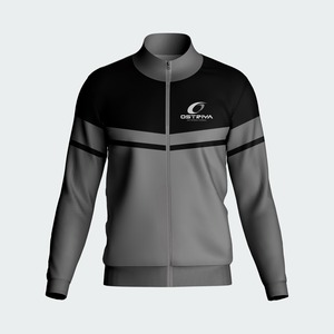 2026 Printed Polyester Men's <b>Fleece</b> <b>Jacket</b> Standard <b>Thickness</b> Zipper Waterproof Breathable Sportswear Latest Fashion Front Logo - Product Image 2