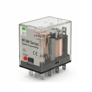 Relé de Uso General de Alta Calidad Serie MY4N 4PDT 14 Pines con Indicador LED 5A Relés de Control AC/DC 24vdc - Product Image 1