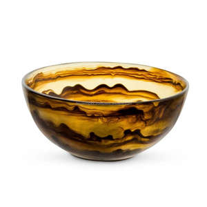 Bol en résine peint à la main écologique poli avec couleur de taille de forme personnalisable pour la cuisine et la table - Product Image 3