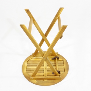 Hot Sales Wood <b>Bistro</b> <b>Set</b> Outdoor <b>Dining</b> Round or Square Table Foldable - Product Image 6