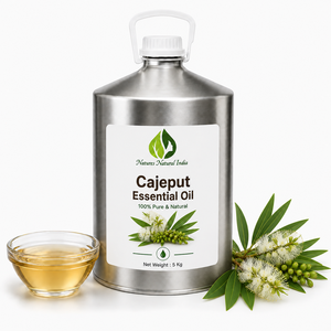 Huile essentielle de Cajeput d'Inde Natures Natural, 100% pure, distillée à la vapeur, non diluée, 1 kg - Product Image 2