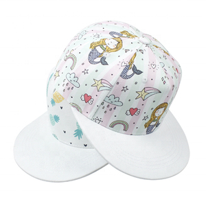 Self Industry Unisex <b>Flat</b> Brim 100% Cotton Baseball Caps Custom Snapback Sporty Common Sports <b>Hats</b> Wholesale - Product Image 5
