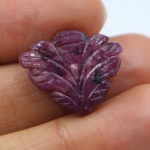 Rubí Rojo Natural Tallado en Cabujón, Gema de Rubí Tallada a Mano, Piedra Suelta Lisa, Proveedor Mayorista de Piedras para Joyería - Product Image 2