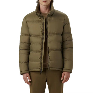 New Professional Best Stitch High Quality Customized Logo Printing <b>Men</b> Puffer Down <b>Jacket</b> With Full Sleeves and Pockets - Product Image 1