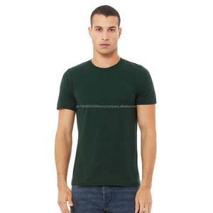 <b>Green</b> Custom Apparel Unisex Soft Unisex Stylish Plain <b>T</b>-<b>Shirt</b> for <b>Man</b> - Product Image 1