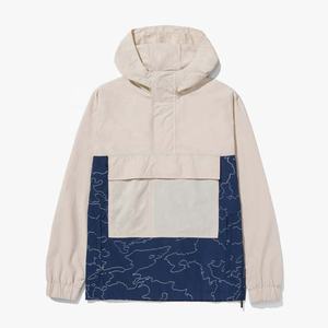 Sweat à capuche unisexe respirant, coupe-vent, imperméable, patchwork, logo personnalisé en gros, veste coupe-vent d'hiver - Product Image 5