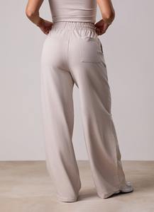 Pantalon évasé taille haute croisée style européen-américain, coupe slim décontractée, respirant, avec poches, collection printemps 2026, sur mesure - Product Image 4