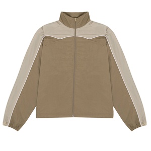 High Quality Casual Outdoor Zip Up With Pockets Anorak Windbreaker Jacket Custom Logo Waterproof Windproof Jackets For Men - Product Image 3