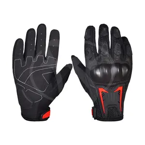 Nouvel arrivage de gants de moto imperméables avec votre logo Gants chauds d'hiver avec écran tactile pour hommes et femmes