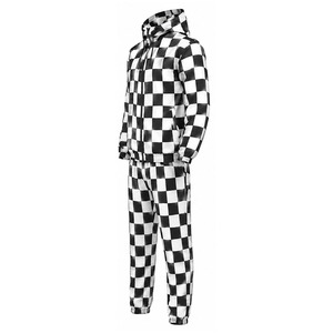 Ensemble coupe-vent à capuche pour homme, veste et pantalon en polyester imprimé, vêtements de sport personnalisés, entraînement, fitness, jogging, extérieur, léger - Product Image 2