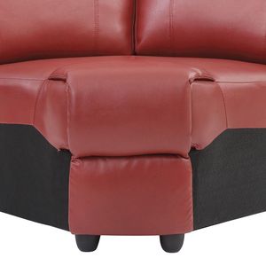 Reparto G765B-W rosso divano cuneo eleganti mobili da soggiorno - Product Image 3