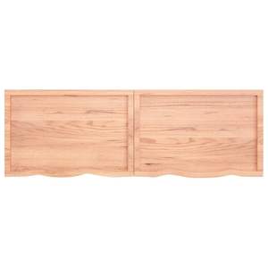 Plateau de table en bois de chêne massif brun clair 70,9 x 23,6 pouces, table à manger pliable - Product Image 4