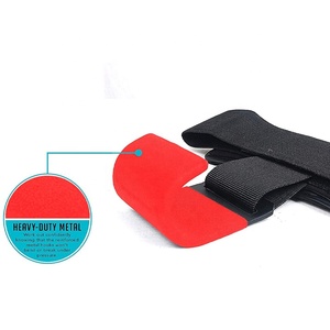 Logotipo personalizado, barra de levantamiento de gimnasio de alta resistencia, ganchos de barra de agarre, pinzas, correas de levantamiento de pesas, entrenamiento de gimnasio, gancho extraíble, soporte de muñeca - Product Image 5