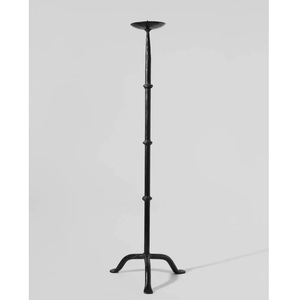 Candelabro de Metal Negro con Forma de Flor y Adorno de Pájaro, con Cestas de Alambre para Decoración del Hogar - Product Image 2
