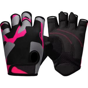 Guantes de Entrenamiento Deportivo de Medio Dedo, Algodón/Spandex, Impermeables, Cierre de Gancho y Bucle, Paquete de Dos, para Bádminton, Tenis, Salud y Masajes - Product Image 4