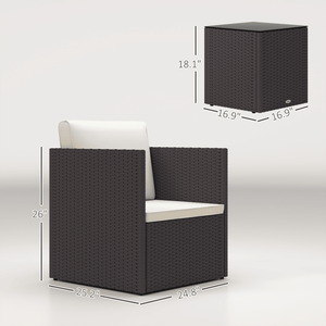 Patio Furniture Set with Pieces for Outdoor Living - Product Image 3