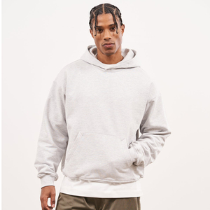 Hoodie and Sweatshirt Thermal 100% Cotton <b>Acid</b> Wash French Terry Heavyweight Oversized <b>Drop</b> Shoulder Boxy Hoodies for Men's - Product Image 5