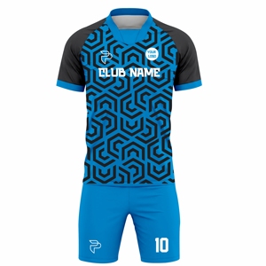 Hot Sale OEM Soccer Jersey Manufacturer Custom Football Uniform Set Polyester Sportswear Factory Wholesale Supplier - Product Image 2