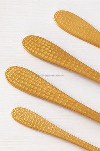 Premium Hammered Pattern Design Dishwasher-<b>Safe</b> Spoon <b>Knife</b> and Fork 4 pcs Sets for Home Party Restaurant - Product Image 3