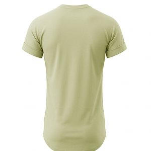 เสื้อยืดคอตตอนพรีเมียมสำหรับผู้ชาย คอกลม ผ้าสเตรช เสื้อยืดผู้ชายยอดนิยม เสื้อยืดคุณภาพสูง ริงเกอร์ - Product Image 2
